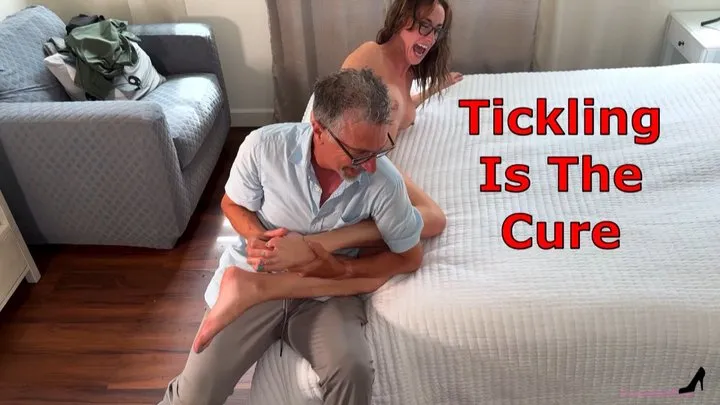Autumns Below The Belt Fantasies - Tickling is the Cure - Sexy Ama Rio Gets Sensual Tickle Massage With Foot Tickling on Oiled Soles MP4