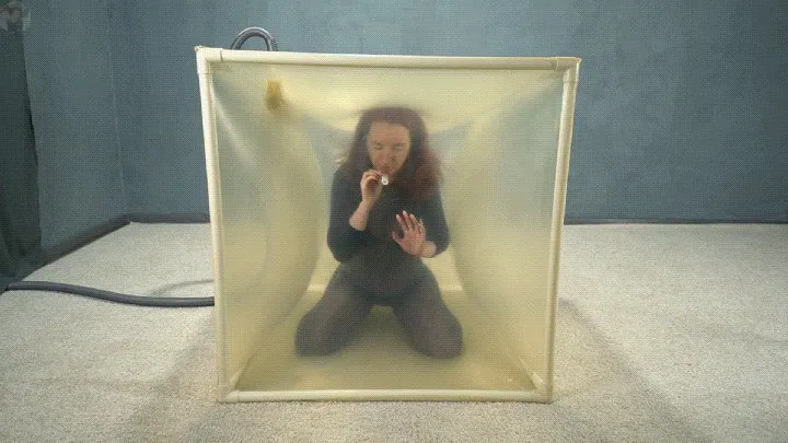 Vacuum Dreams - Vibro ass up in a transparent cube