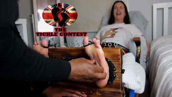 The Tickle Contest Ttc - Tickling Goddess Leyla IN THE STOCKS! Part 1