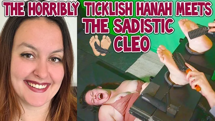 Tickle Frenchtickling  Store - THE HORRIBLY TICKLISH HANAH MEETS THE SADISTIC CLEO - FULL HD MP4