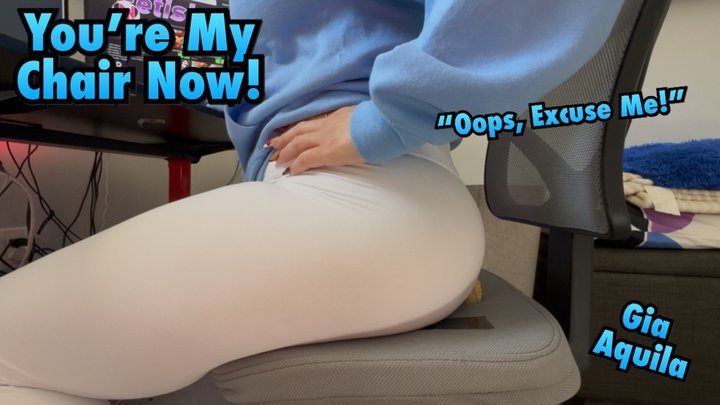 Fetish Nature's Giantess Adventures - Now You're My Chair! - Gia Aquila
