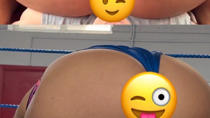 Nadia Sapphire - Destroyed by giantess ass and thighs