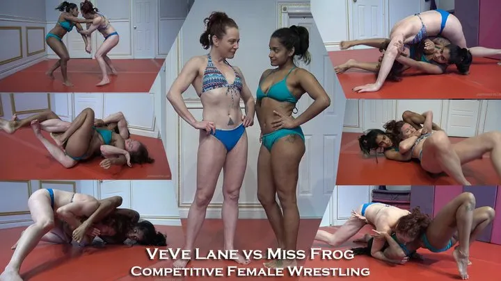 Doom Maidens Wrestling - VeVe vs Miss Frog: Competitive Female Wrestling (March 2025)