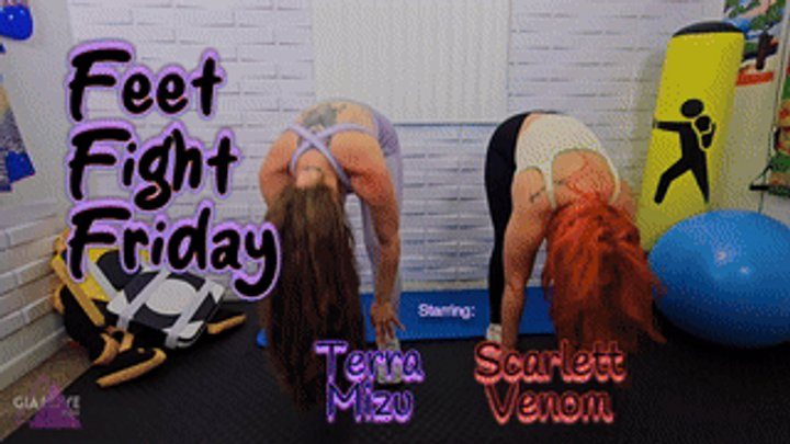 Fine Fetish Films - Feet Fight Friday (MP4 1080P)