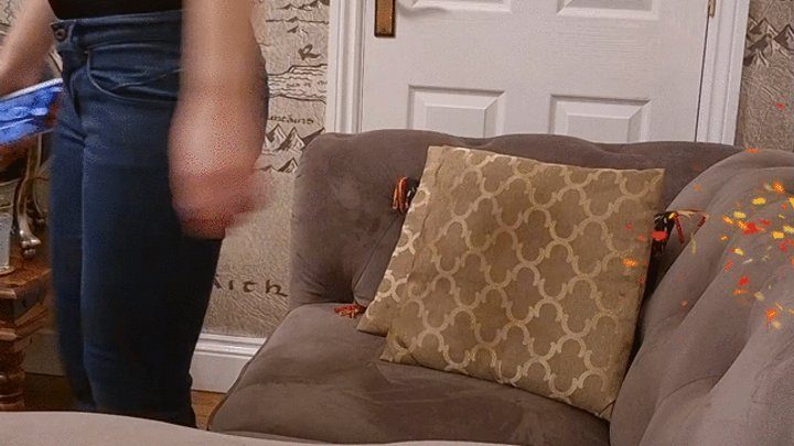 Lady Soles Foot Goddess - MILF - Tight Jeans Foot Sniffer & Head Trampling