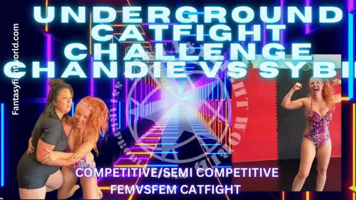 Fantasy Fight Girls By Ssp - FFGCOMP Chandie vs Sybil Underground Catfight Challenge mp4