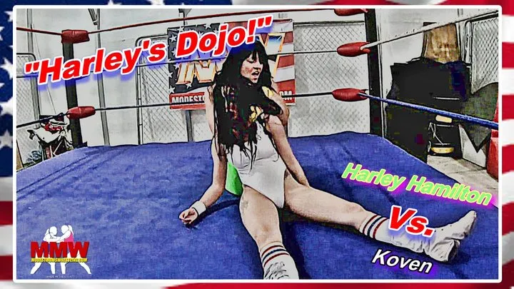 Modest Moms Wrestling - Harley's Dojo!