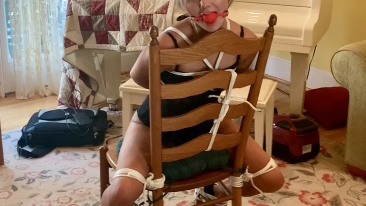 Tied Tales - Tied Talette 4 from Bondage Modeling Agency HD-Blake LaVista is bound and gagged tightly auditioning for a bondage modeling gig