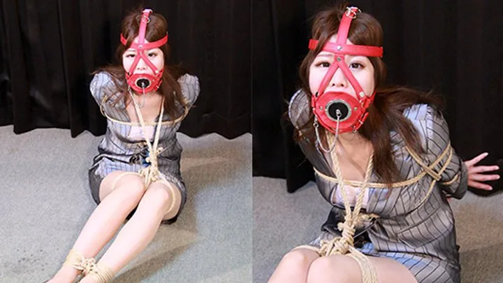 Tokyo Bondage Damsels - RK6 Japanese secretary Rika captured and trained for drooling Part2 (MP4)