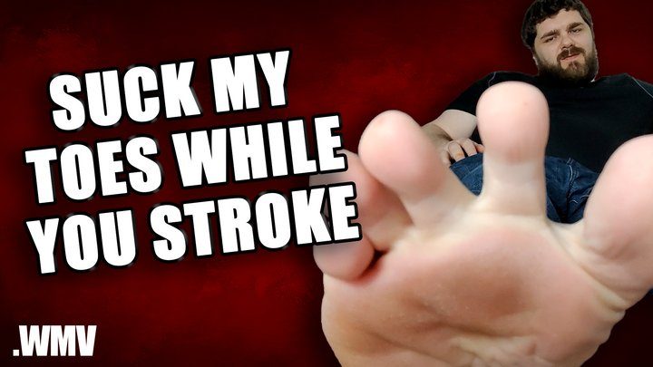 Kingdom Pictures - Sweaty Foot Worship- Big Toe Blowjob & Cock Stroking WMV - KingMarti