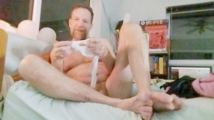 Hairyartist! - New white sheer sock show
