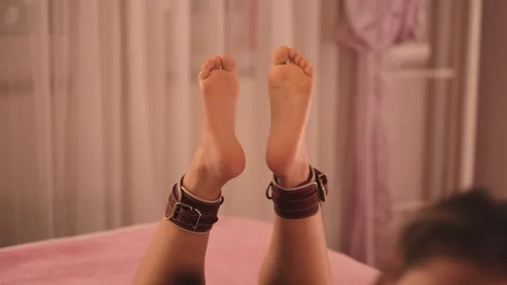 Princess Leya - Leya was tied and tickled because of scrolling TikTok