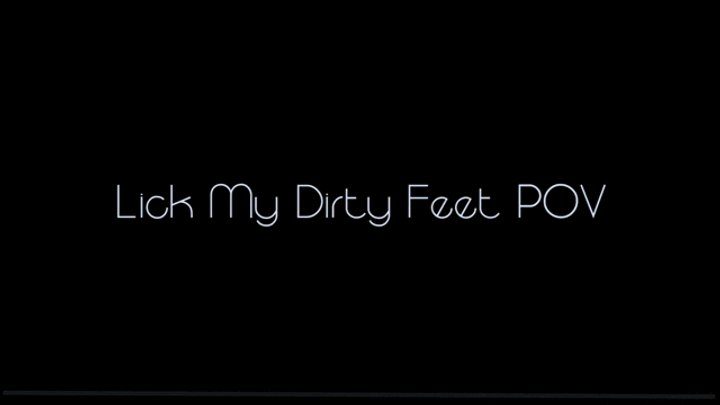 Kyaa's Empire - Lick My Feet POV - Dirty Foot Domination with Goddess Kyaa - 720p Version