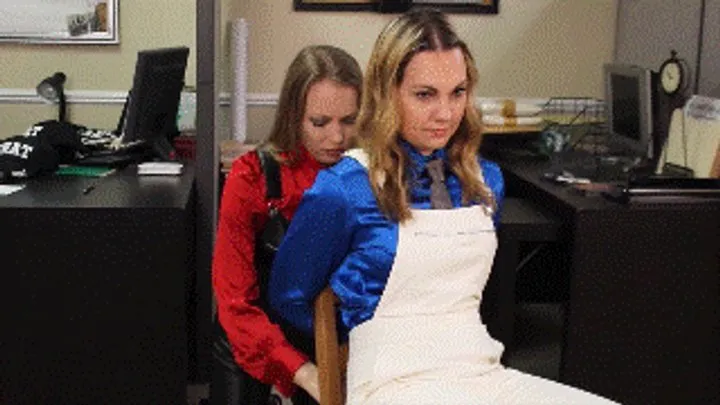 Hollyrope Omega - The Office of Bondage, a weird place to work where not following the rules results in a bondage punishment