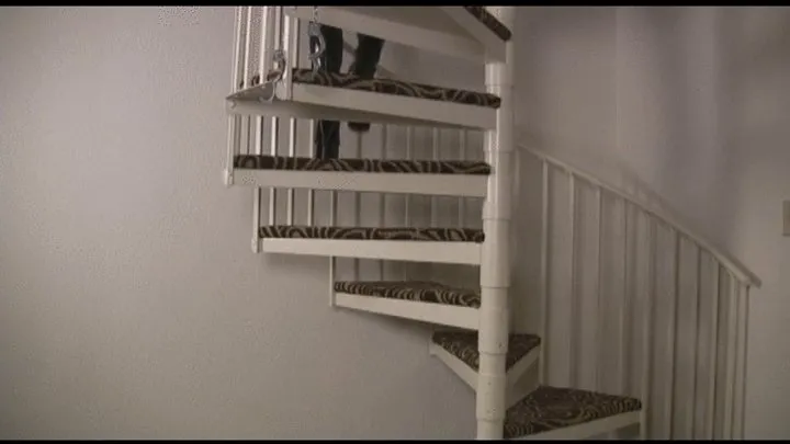 Welcome 2 Niche Fetish Real Amateur - Carmen Brings Her Slave Downstairs, Handcuffs Him And Jerks Him While Handcuffed! (wmv)