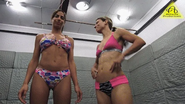 Antschas Wrestling And Fetish Store - Kiniku vs Tanya female wrestling