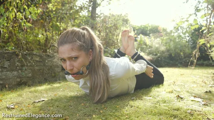 Restrained Elegance - Hogshackled Pony Rider Stephanie Bonham Carter (VD0675, 1080p MP4)