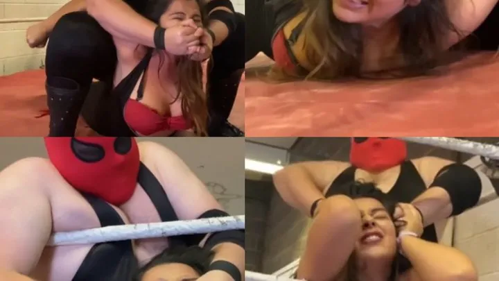 Nadia Sapphire - Mixed wrestling man dominates bbw