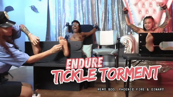 Ginary's Tickle Adventures - Tickle Interrogation – Officer Ginary vs Remy & Phoenix (SD 720p WMV)
