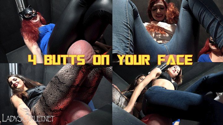 Lady Scarlet - LADY SCARLET - 4 BUTTS ON YOUR FACE hd