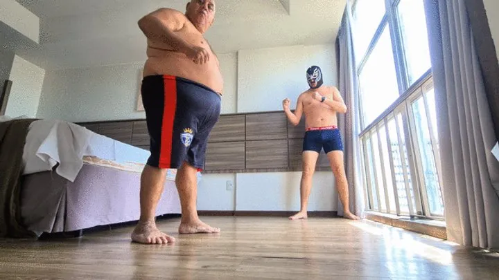Punchbag - Brawling Bubba vs Punchbagplz: The Hotel Room Showdown (Jobber Wins)