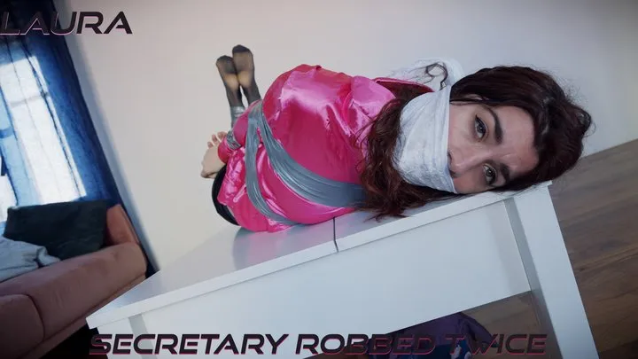 Gag Attack Bondage - Alba & Laura - Secretary Robbed Twice H264 MP4 HD ( Bondage, Bound Gagged, Handgag, Microfoam Tape, Duct Tape, Cleave Wrap, Hogtie, OTM, Tape Bondage, Clear Tape Gag '