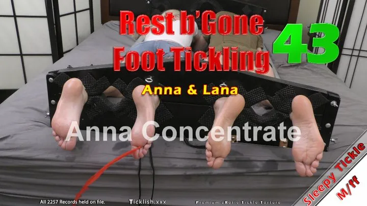 Ticklehotness C4s - Rest b'Gone 43 - Anna & Lana - Concentrate - Anna