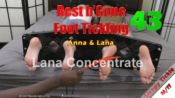 Ticklehotness C4s - Rest b'Gone 43 - Anna & Lana - Concentrate - Lana