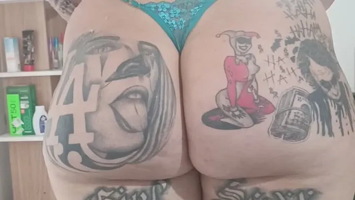 Latinamanyfetish - My big ass and my farts crush his cock sitting on his lap and his cock gets so hard