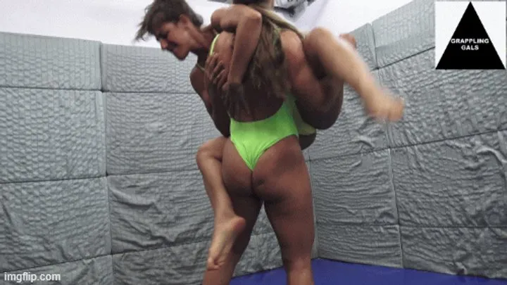 Grappling Gals - GR 508 Bianca vs Sheena - Competitive Wrestling mp4
