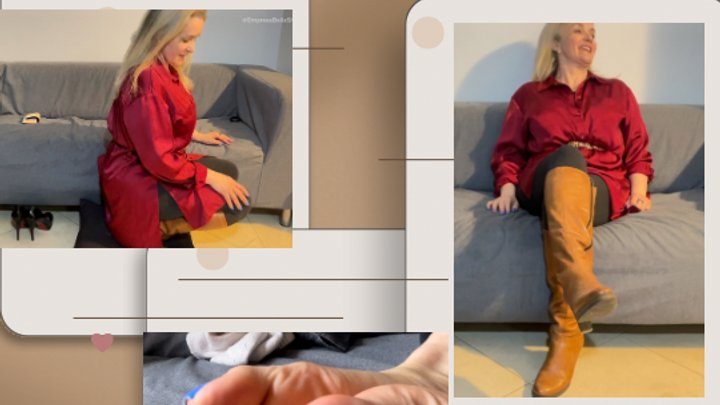 Empressmbellashoeplay - Empress Bella Sadic dirty boots