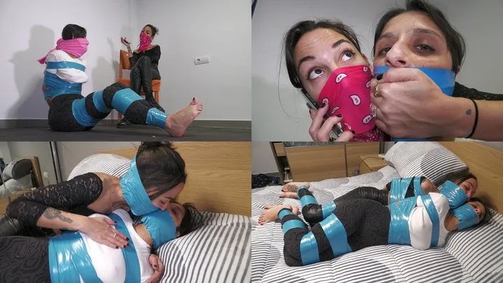 Spanish Ties - Peach is Pilu's plaything!