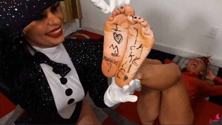 Fiesty Goddess Fina - Abraca-TICKLE! ft Goddess Fina & Miss Marilyn J