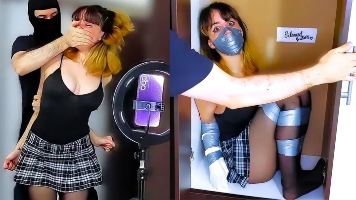 Silenced Cuties - Influencer CAPTURED Mid-Dance! Nani Goes VIRAL While TAPE-GAGGED!