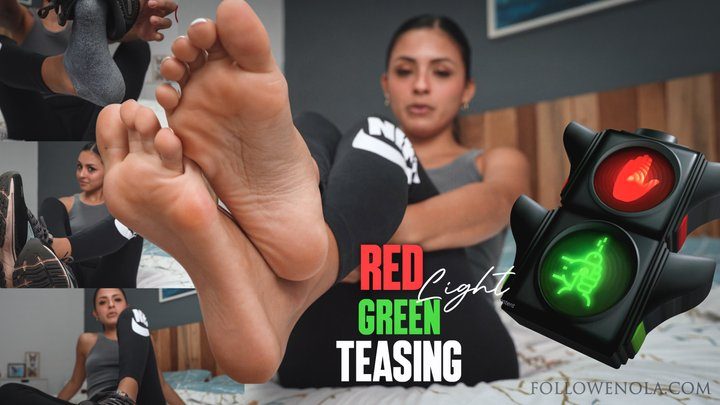 Mistress Enola Fetish - Green Light, Edge of Madness - JOI - Tease - Mistress Enola ( 4K )