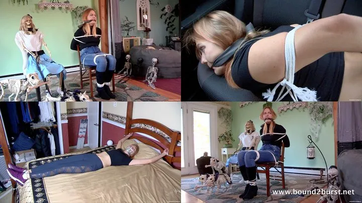 Beauties In Bondage - Taken & Cover Girl (WMV 1080p) - Vika