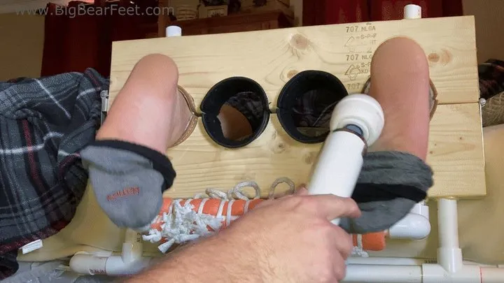 All Male Tickling Dungeon - Im1n2ft - Tickle The Feet V - tickling and itching powder to size 13 wide feet