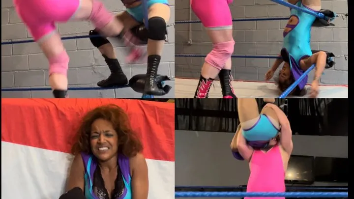 Nadia Sapphire - Women gets crotch busted part 1