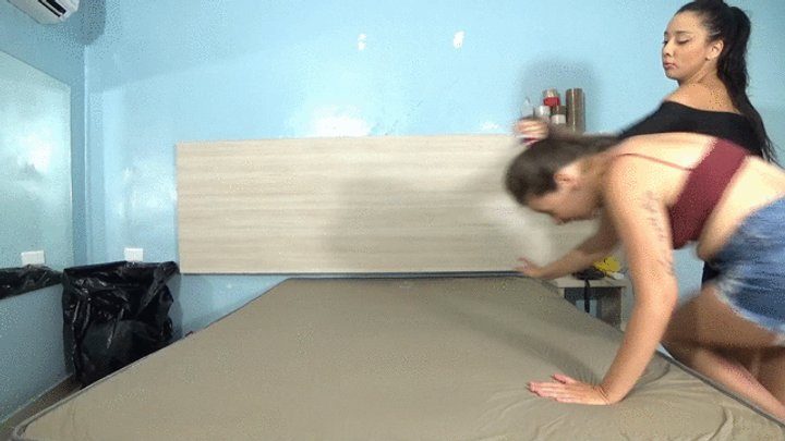 Ms Fetish Studio - Big ass doing the stupid human chair slave Part 1 By Megan Big Butt and Yasmim brisa Cam by Dani FULL hd