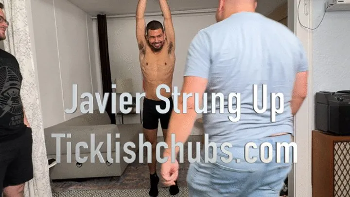 Ticklishchubs - Javier Strung Up