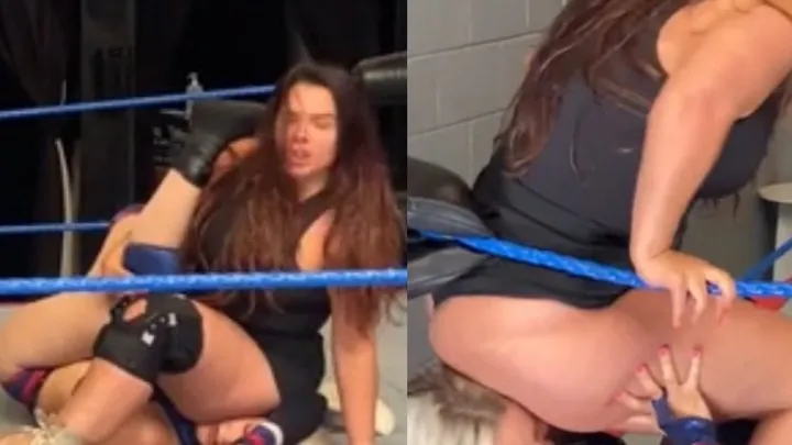 Nadia Sapphire - 4 way elimination including Suplexs and Stinkfaces