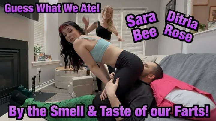 Fetish Nature Films - Guess What We Ate By the Taste & Smell of Our Farts!