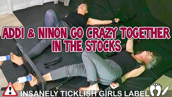 Tickle Frenchtickling  Store - ADDI & NINON GO CRAZY TOGETHER IN THE STOCKS - HD WMV