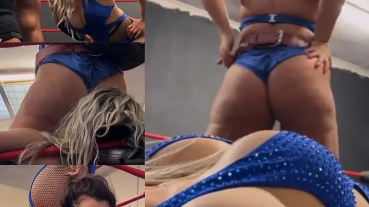 Nadia Sapphire - I quit Stinkface championship kiss my ass match