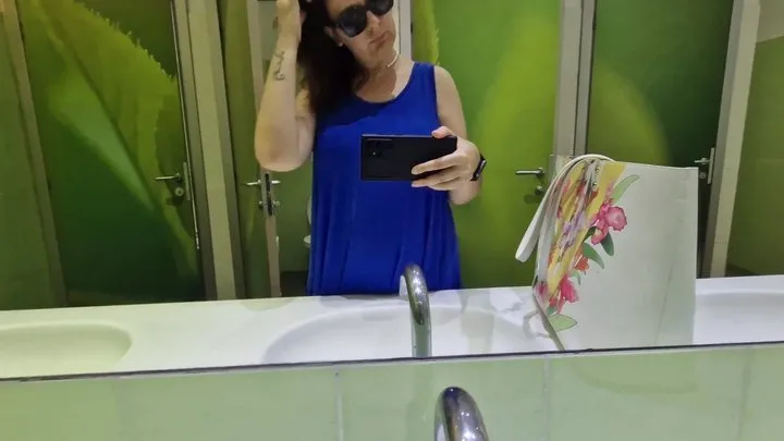 Nicoletta Embassi - Heartfelt Laughter: Nicoletta's Compilation of Awkward Moments in Public Restrooms 1080HD