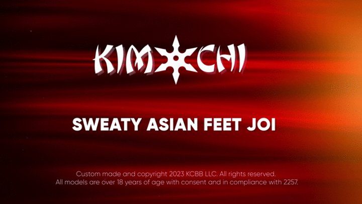 Kinky Custom Creations - Sweaty Asian Feet JOI