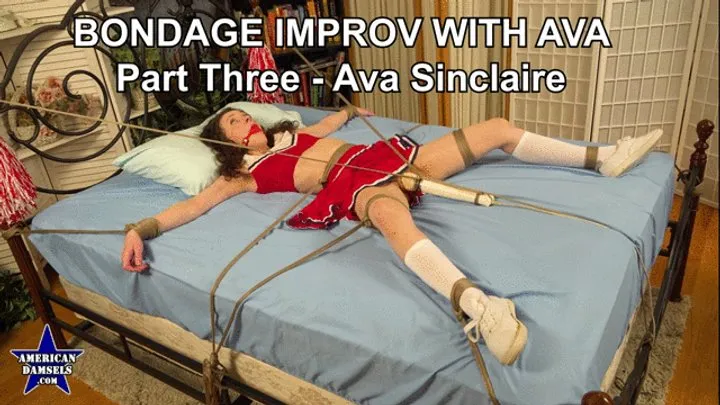 American Damsels By Jon Woods - Bondage Improv With Ava - Part Three - Ava Sinclaire - 854x480