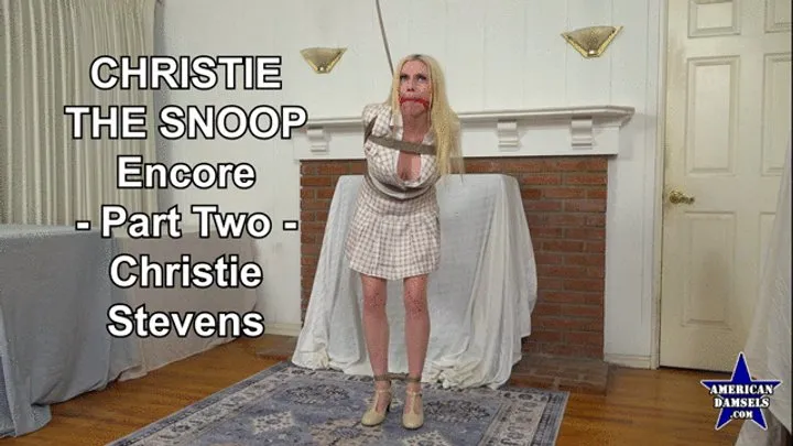 American Damsels By Jon Woods - Christie The Snoop - Encore - Part Two - Christie Stevens - 854x480