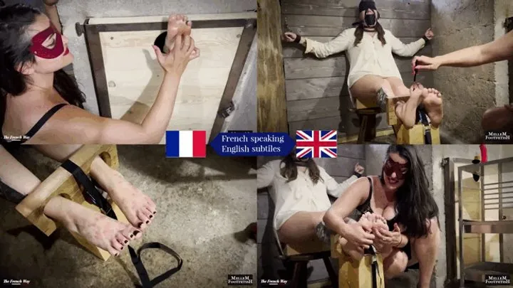 The French Way Tickling - Let's play with a stolen tickle slave (Part 1) - TICKLING - FOOT TICKLING - DOMINATION - BONDAGE - HUMILIATION - FOOT FETISH