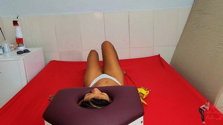 Manuela Albertine Fetish - Face sitting, part 1, by PocaH and Slave, (cam by Manu) FULL HD